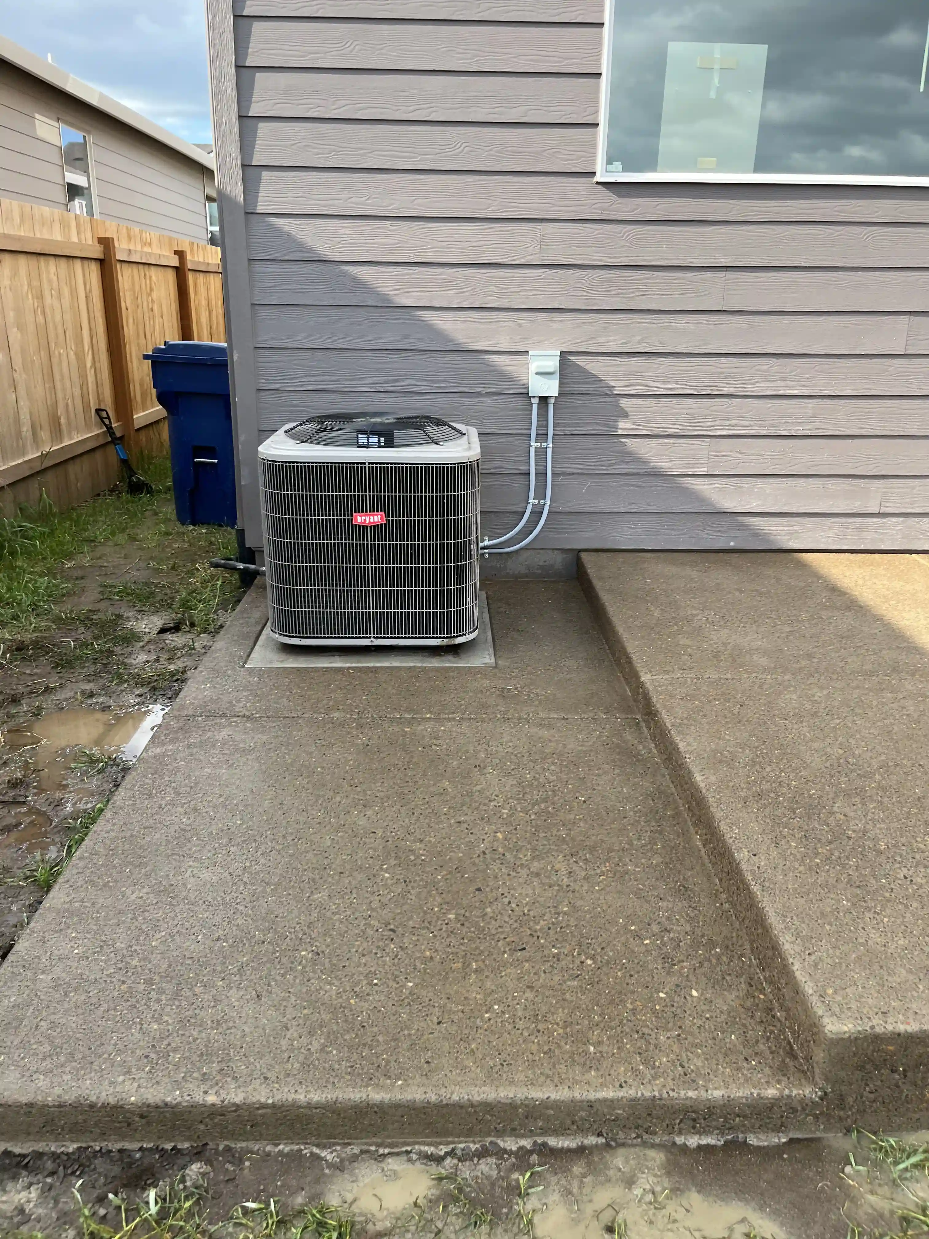 Patio extension (exposed finish) Steps (Stamped Finish) project in Woodburn, OR