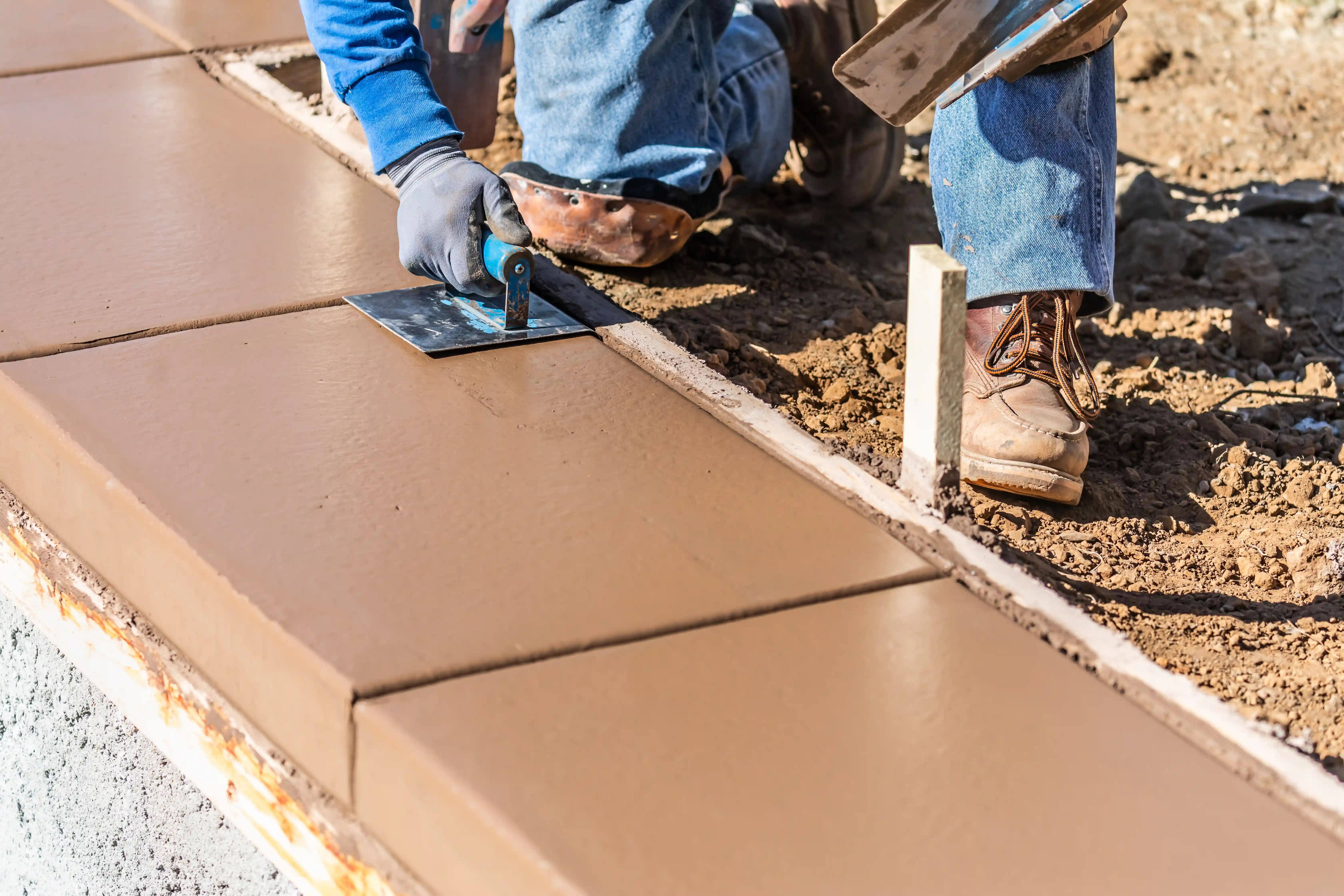 Stamped concrete designs